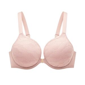 NWT Understance Esther Bra - 36H, pink - Flex Underwire, Front-Closure, Lined